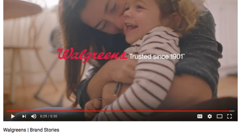 Walgreens 'Brand Stories' YouTube Video